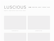 Tablet Screenshot of luscious.com.au